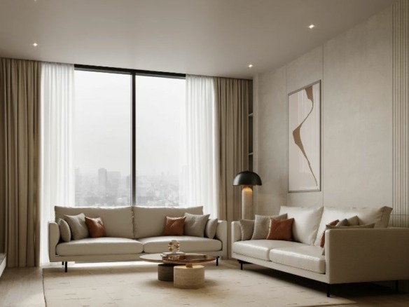 binghatti amberhall living room 1